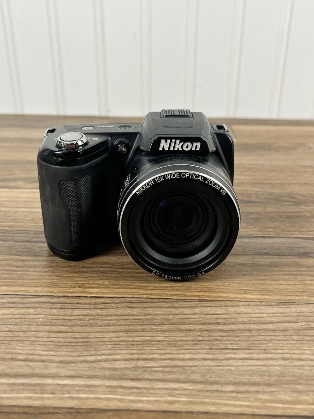 Nikon COOLPIX L110 12.1MP Digital Camera Black 15x Zoom AS-IS/PARTS ONLY